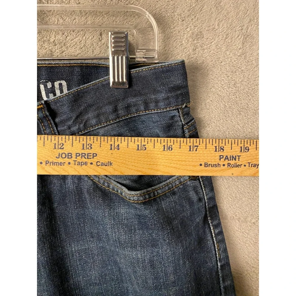 Nautica Men's Jeans 32x32 Blue Straight Fit Denim Classic 5 Pocket Pants